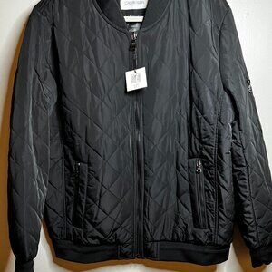 Calvin Klein Quilted Baseball Bomber Jacket Size L